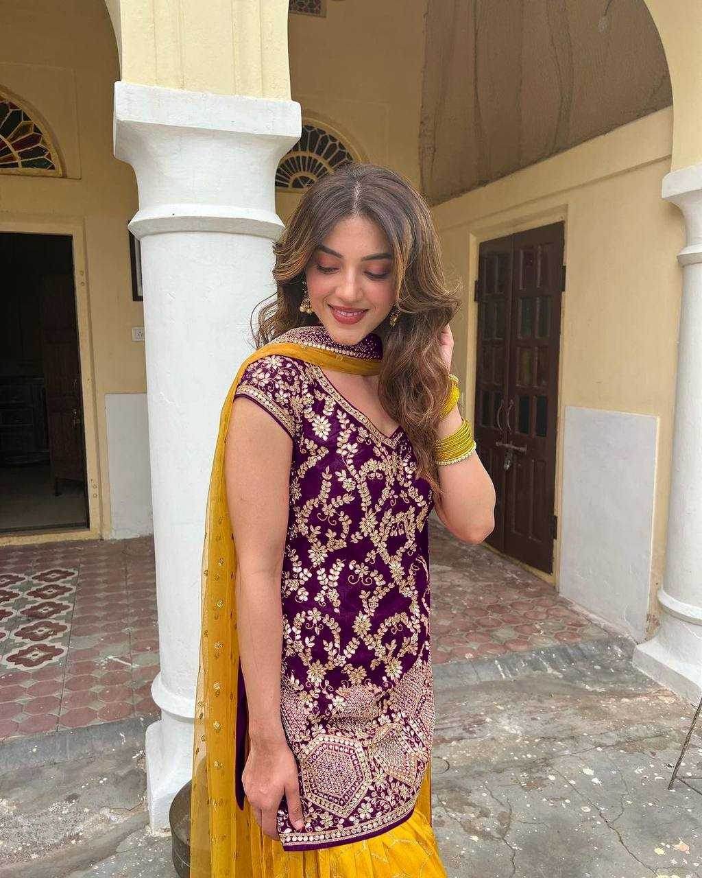Cotton Embroidery Patiala Suit - MYLUXURY LANE ENTERPRISE